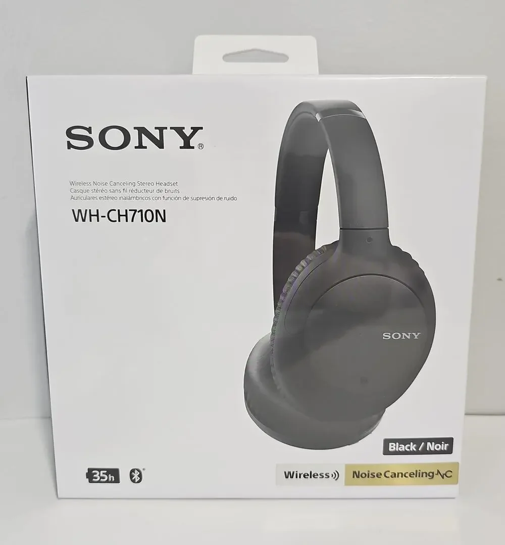 New in Box Sony Wireless Noise Cancelling Headphones Over the Ears WH-CH710N